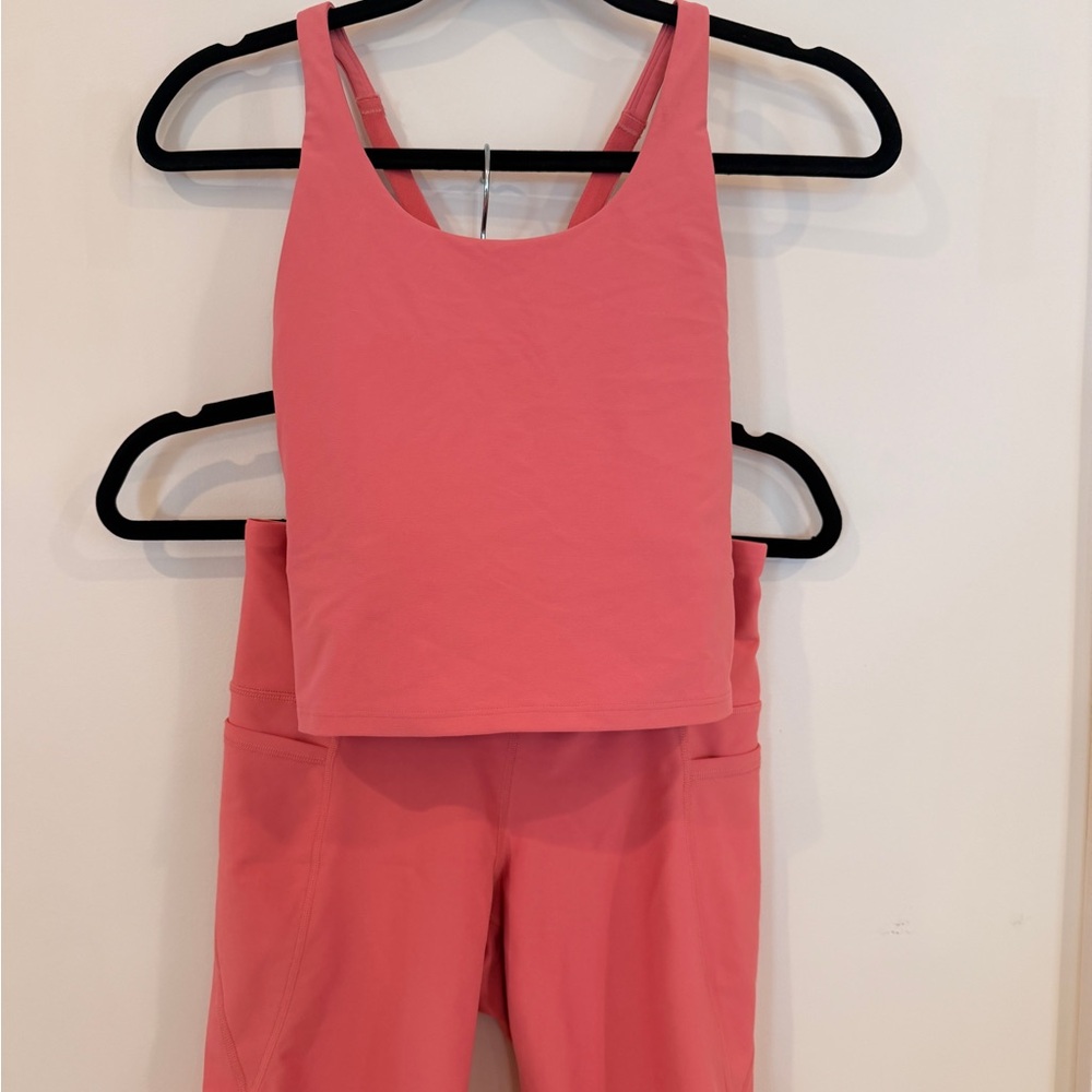 Pink Old Navy Athletic Set